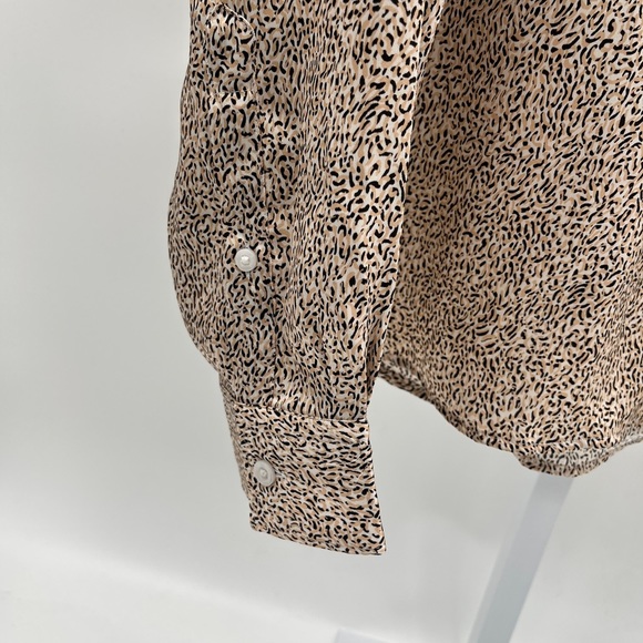 Reiss Men's Blanca Regular Fit Abstract Print Button up Shirt - Size Large - Picture 3 of 10